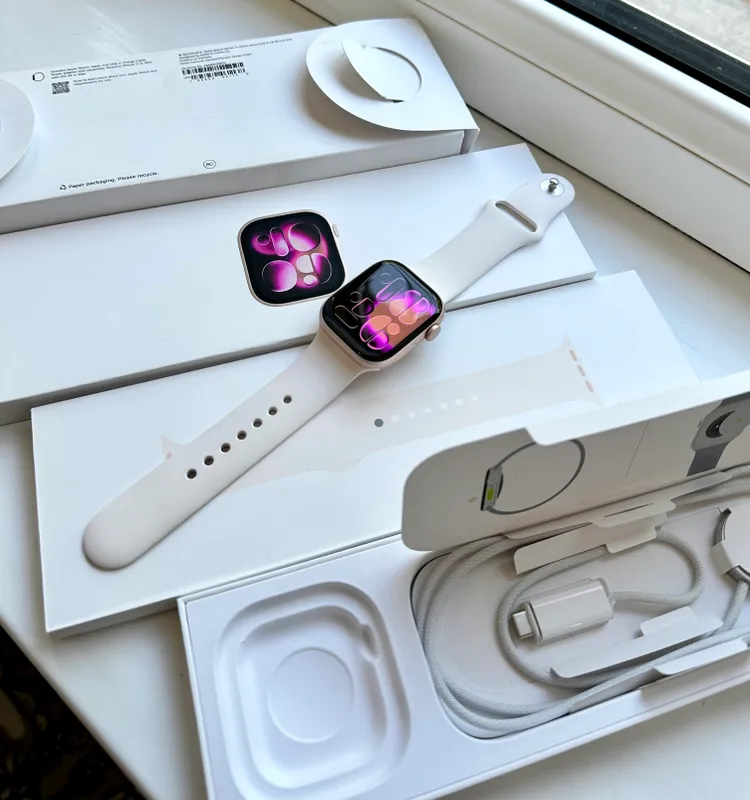 Новые Apple Watch 11 Gold 42mm 100%