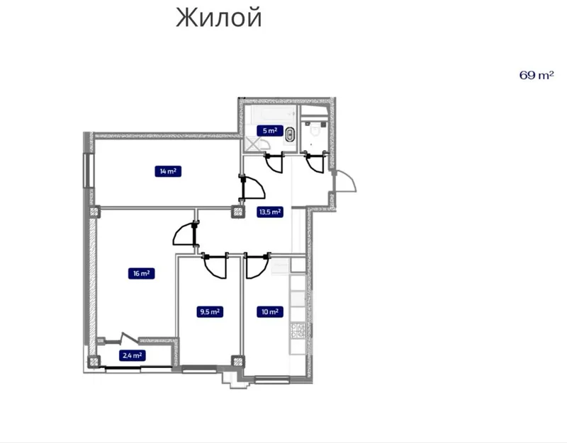 Продается экобазар 3 х ком в рассрочку ипотека 17% — фото 6