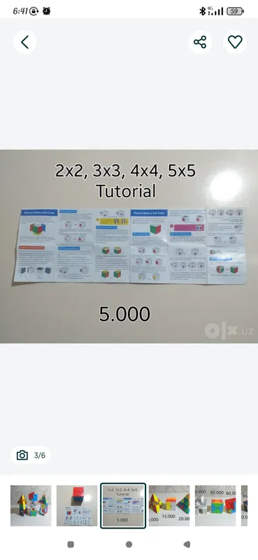 kubik rubiklar sotiladi 3