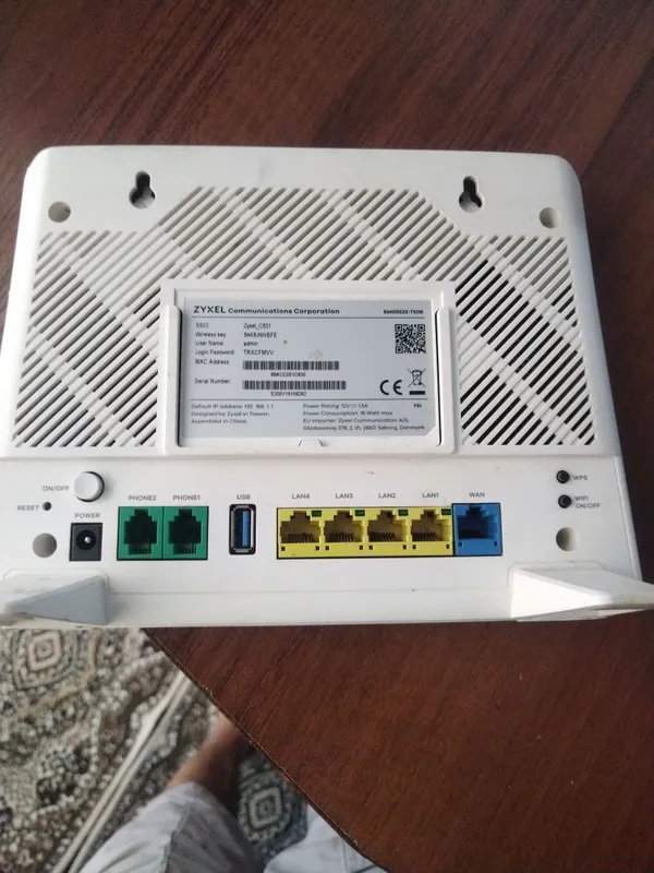 WiFi router zyxel_c831 5G — фото 1