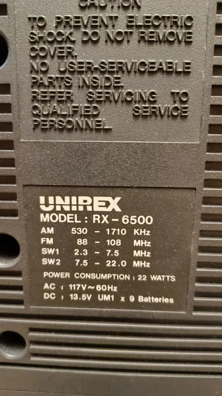 Магнитола Unirex rx-6500 — фото 3