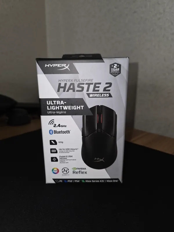 HyperX Pulsefire Haste 2 Black Wireless — фото 4