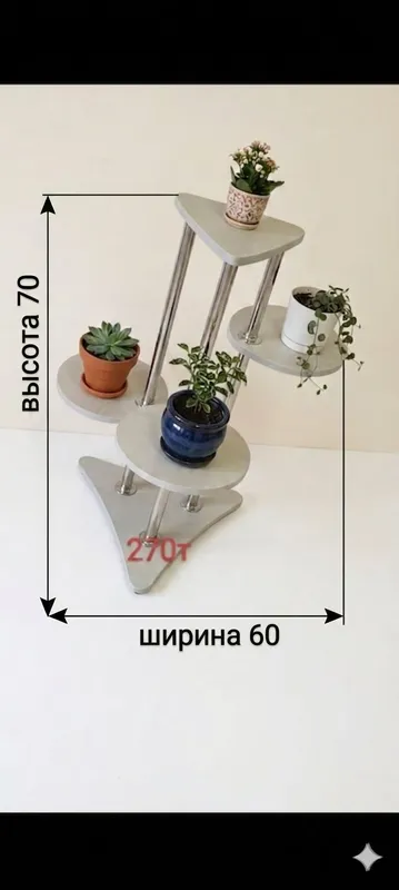 подставка для цветов — фото 2