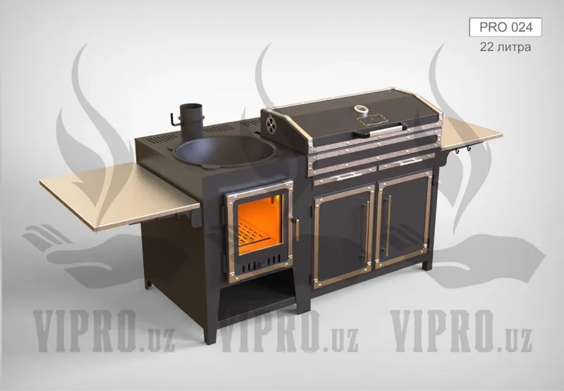 Мангал-барбекю-очаг PRO-024 от производителя!