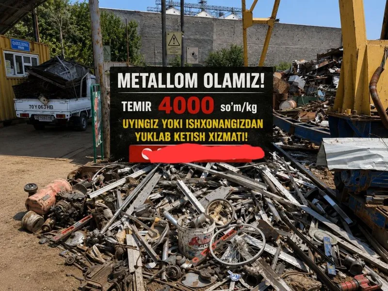 7000 sumgach metallom olamiz qayta ishlash hizmat mavjut 2