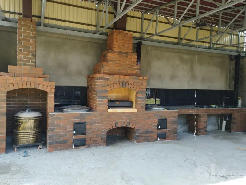Barbekyu kompleks qazon o'choq quramiz 5 Barbekyu kompleks qazon o'choq quramiz 5