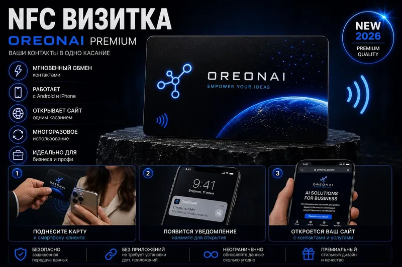 NFC Бизнес Карта 1