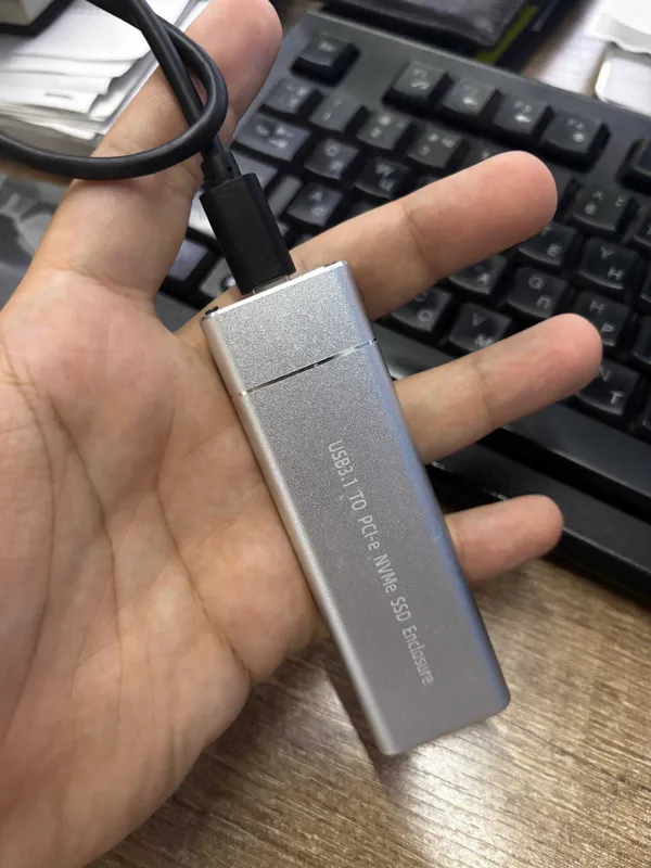 Lexar NM620 512GB + SSD Box USB Type-C — фото 2