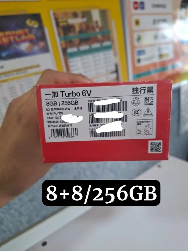 OnePlus turbo 6v 5G 8+8/256GB 2
