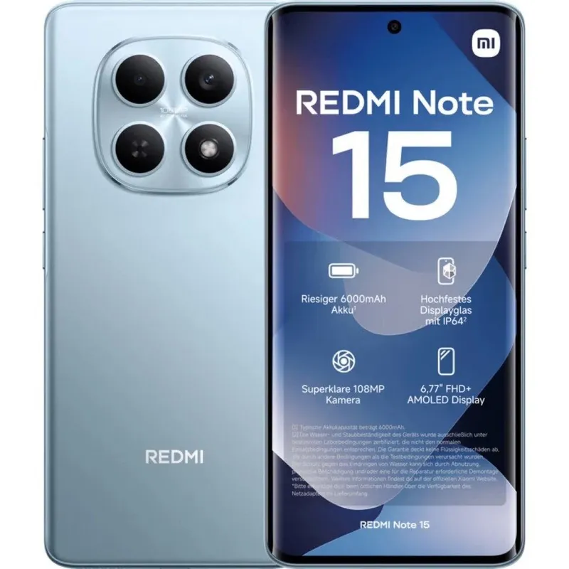Смартфоны Xiaomi Redmi Note 15, 6/128 GB. Доставка — фото 1