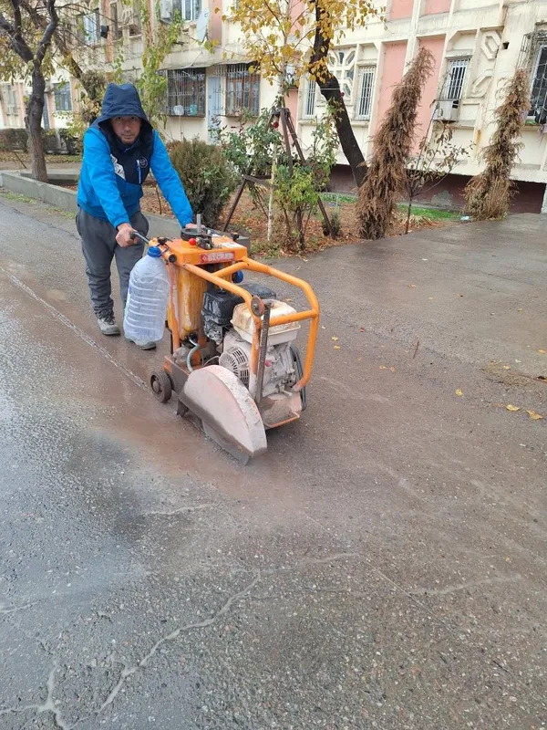 Асфальт кесиш риска asfalt beton kesish