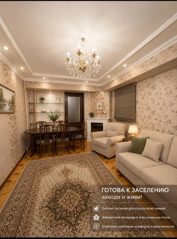 Продам квартиру в прекрасном районе