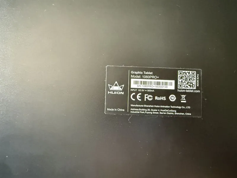 Графический планшет Huion New 1060 Plus 4