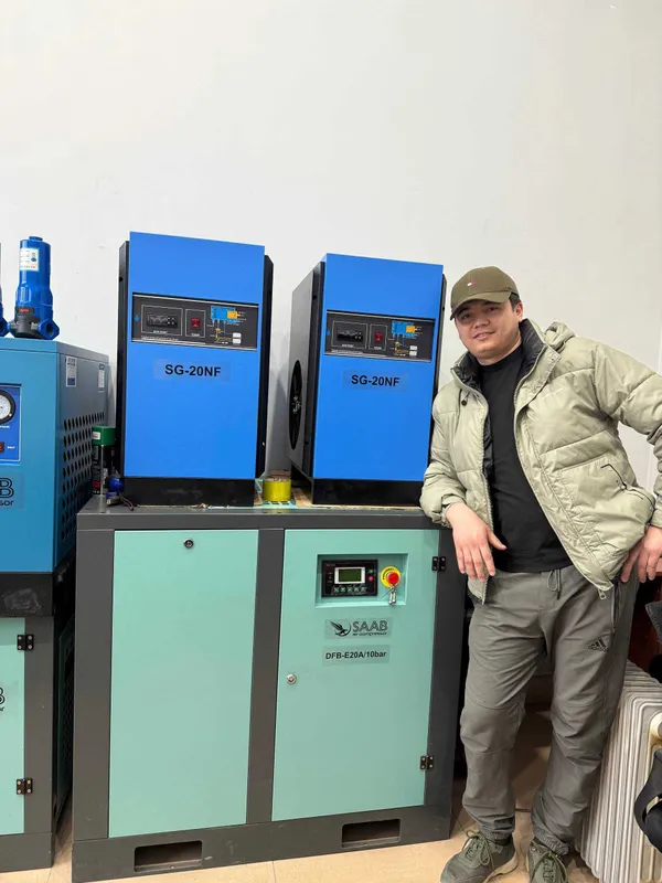 Винтовые и поршневые компрессоры 7.5kw 11kw 15kw vintovoy kompressor — фото 1