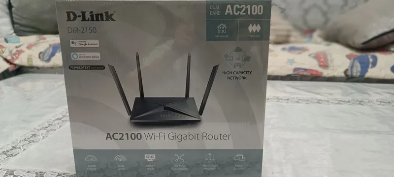 Wifi gigabit router D-link dual band AC2100 — фото 4