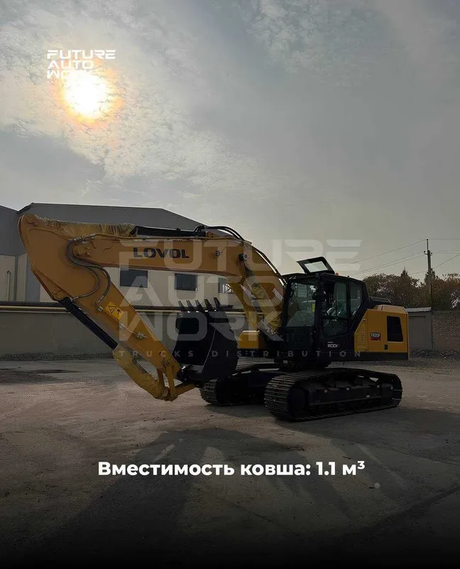 LOVOL FR215F 1.1m³ kovsh Zanjirlik ekskovator 12 OYGA NASIYA SAVDO !!! — фото 2