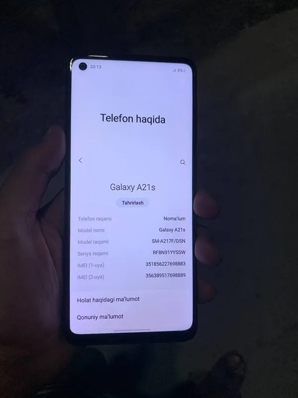 Samsung A21s 3