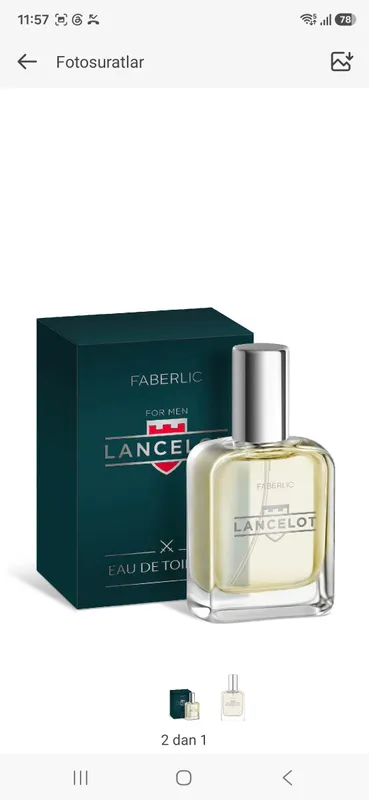Lancelot Faberlic mahsulotlari 6