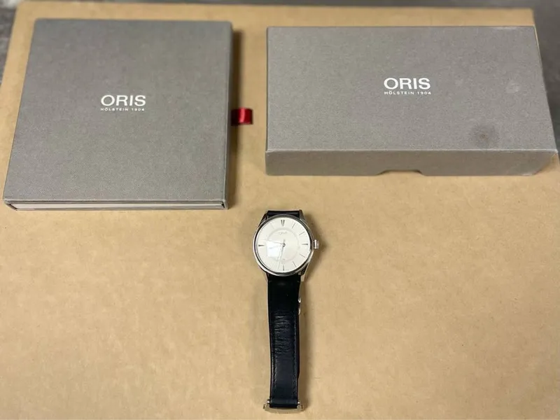 Продаю свои часы: Oris Artelier Pointer Day Date. Полный комплект. — фото 5