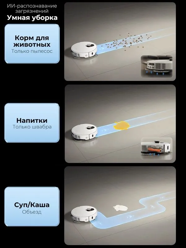 Робот-пылесос Xiaomi Robot Vacuum 5 Pro EU, 20000Pa, — фото 2
