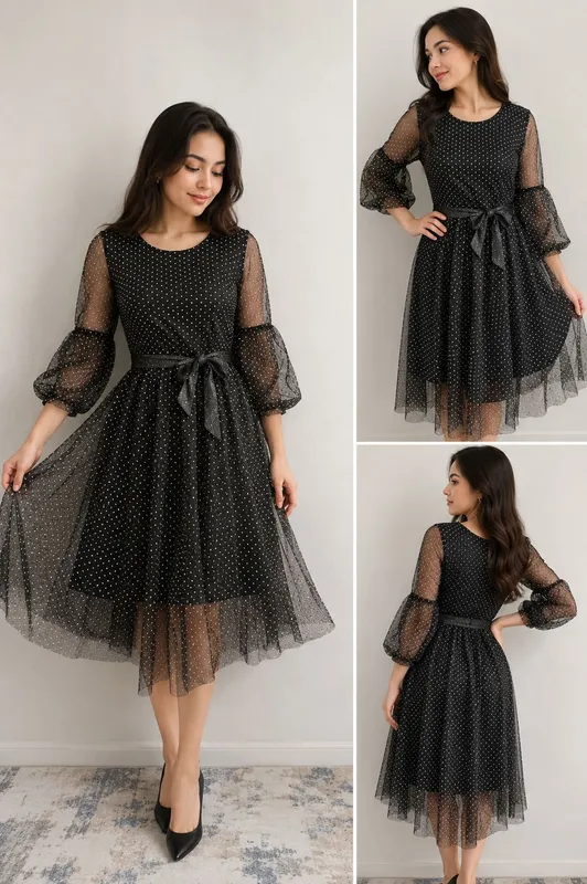 tugʻilgan kun bayramlar uchun elegantniy koʻylak