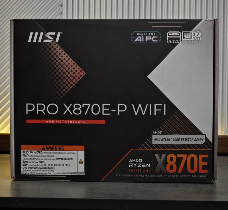 X870E-P Wifi плата