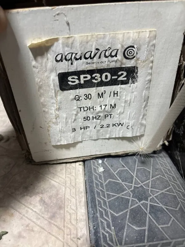 glubina nasos Aquaira SP30-2 markali 4