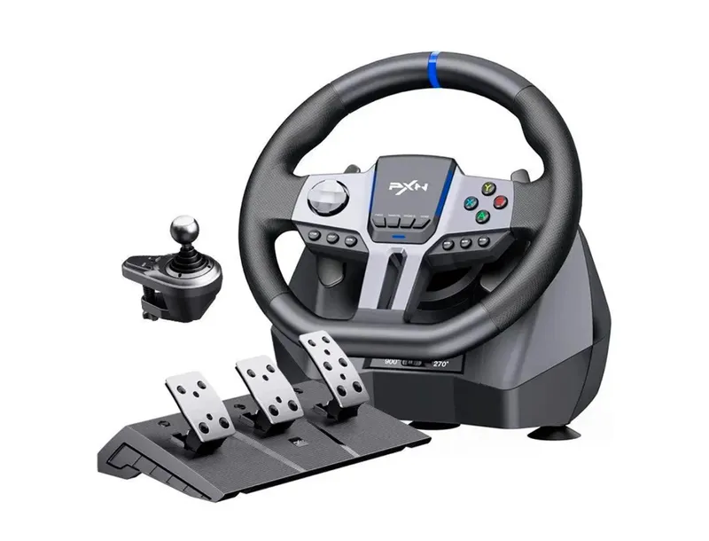 Игровой руль - PXN v9 2 gen, 900° и 270°, 3 педали 1 Игровой руль - PXN v9 2 gen, 900° и 270°, 3 педали 1