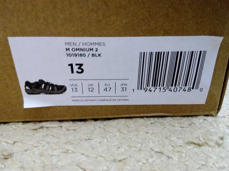 сандалии закрытые фирмы TEVA (США) EUR 47,(31 cm) — фото 7