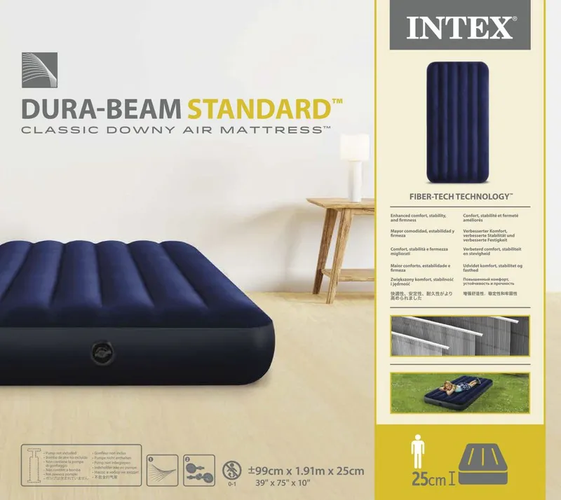 Надувной матрас INTEX Dura-Beam Standard 191×99×25 см 3