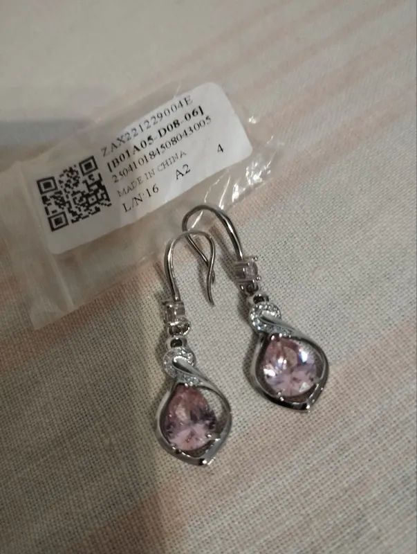 Серьги 925 проба серебро