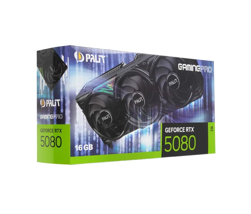 - Видеокарта Palit RTX 5080 GamingPro 16GB 4 - Видеокарта Palit RTX 5080 GamingPro 16GB 4