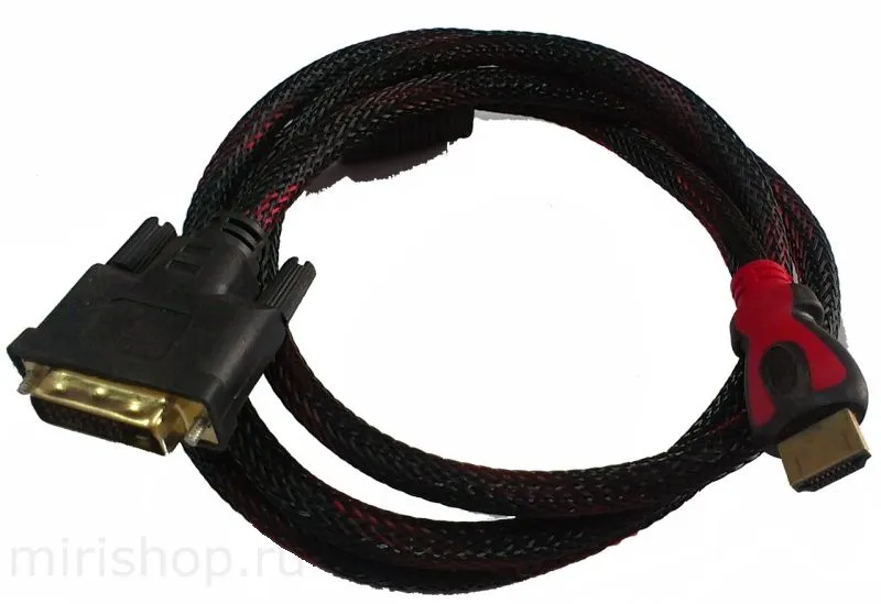 Доставка! ,Кабель hdmi > dvi 1.5 ( работает в обе стороны )