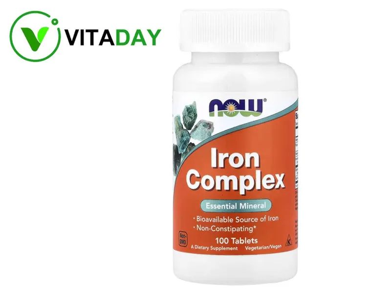 NOW Foods Iron Complex Комплекс железа temir