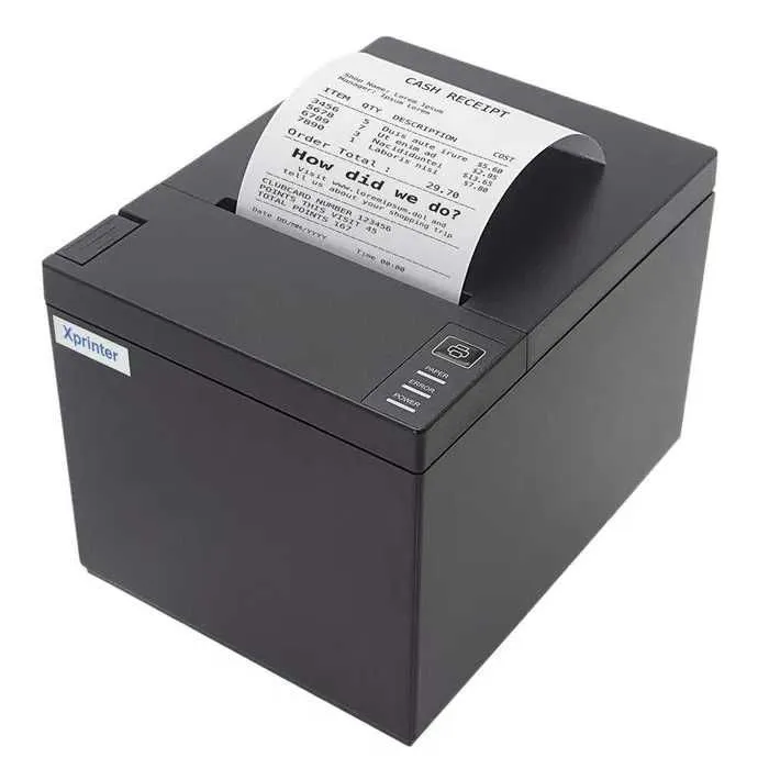 Xprinter XP-Q807K (USB + LAN) 80mm chek printeri | Rasmiy | NDS bilan!