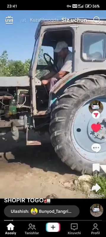 T40 4x4 peridogi bor traktor sotiladi narxi 22mln 3