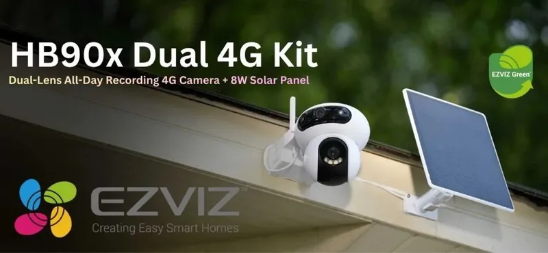 Kamera CS-HB90X/SP (4MP+4MP) WiFi +4G — фото 2