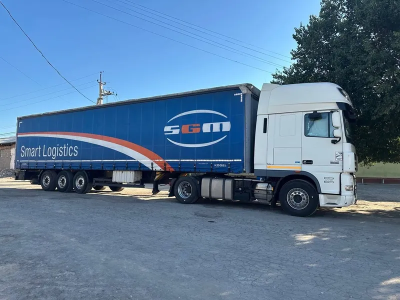 DAF XF460 EURO 5 + KOGEL 96 куб Прицеп Сотилади 2