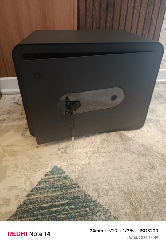 #Seyf  Xiaomi elektronik aqlli seyf
