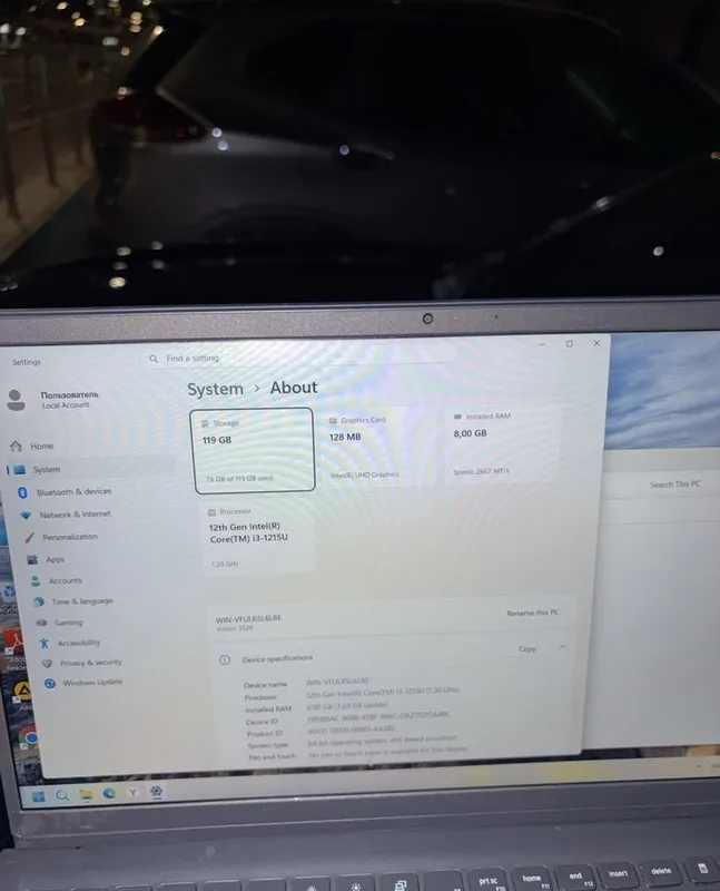 Dell i3 8gb RAM noutbuki sotiladi 3 Dell i3 8gb RAM noutbuki sotiladi 3
