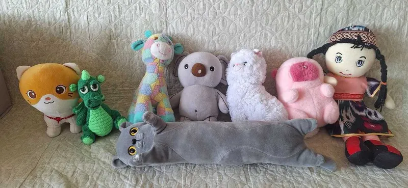 Мягкие игрушки по 30 тыс