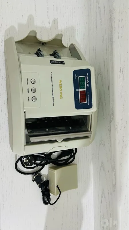 pul sanaydigan aparat Weirong (UV/MG detektorli) b/u 2 pul sanaydigan aparat Weirong (UV/MG detektorli) b/u 2
