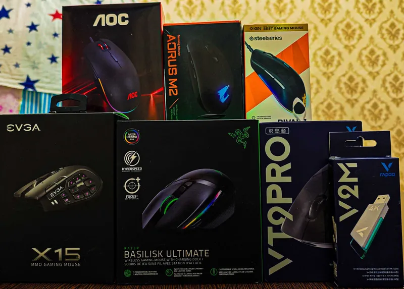 НОВЫЕ! Игровые мышкы Razer,HyperX,Rapoo,EVGA,Aorus SteelSeries AOC — фото 4