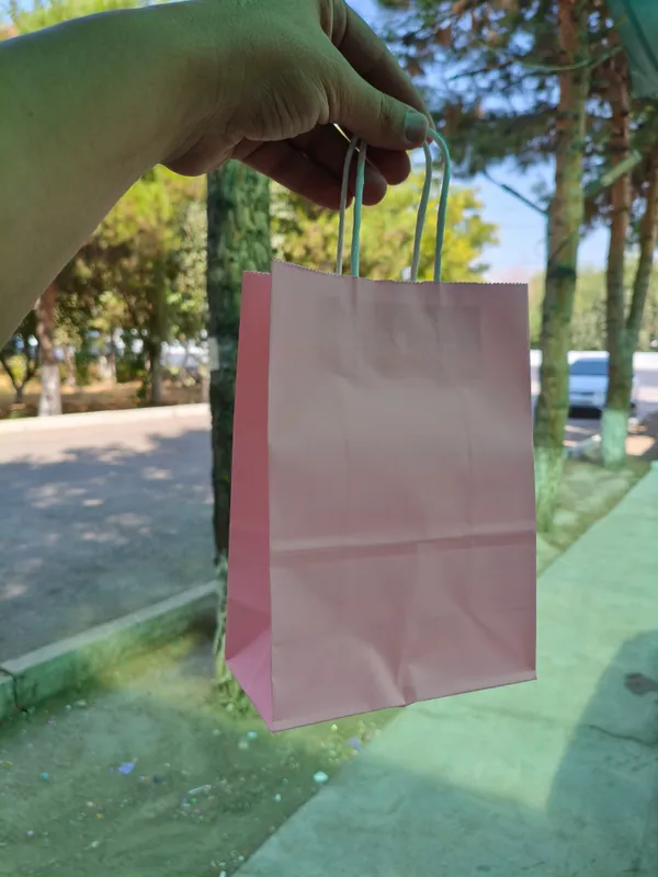 Kraft paket tayyor bez logo arzon narxlarda — фото 3