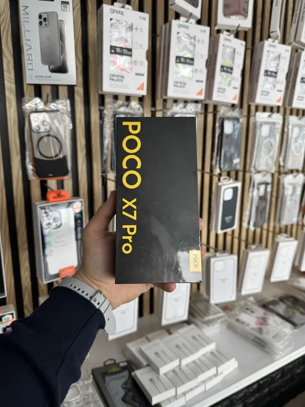 Poco x7pro 12/256 12/512 1yillik kafolat