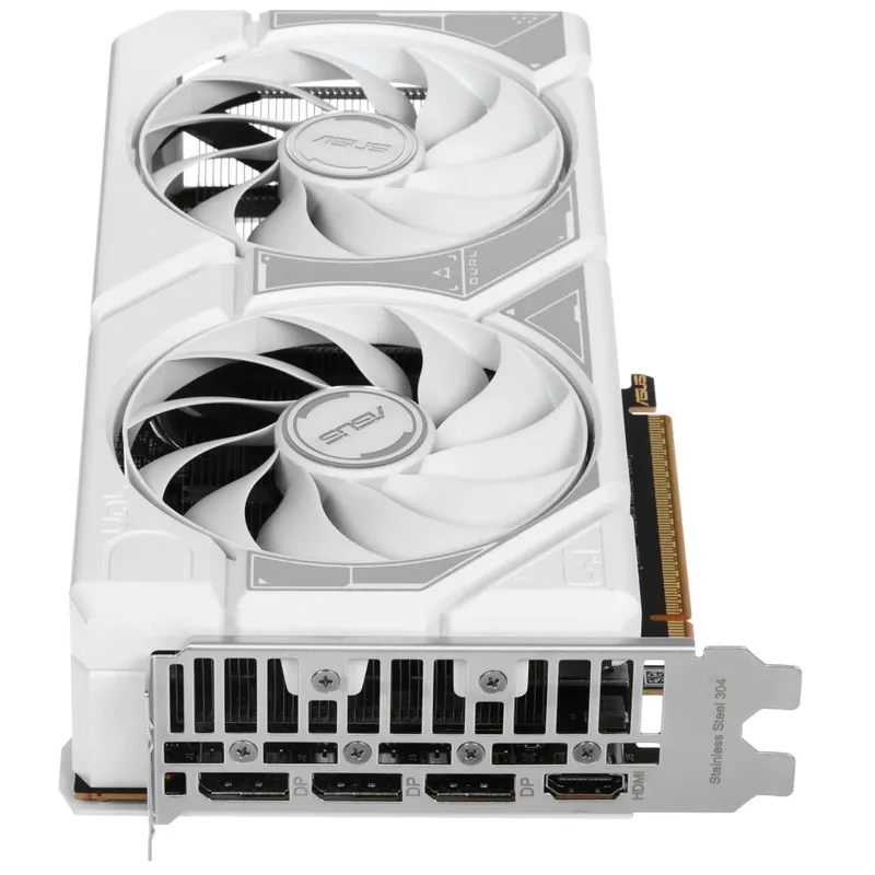; Видеокарта ASUS DUAL RTX5060 8GB WHITE OC — фото 2