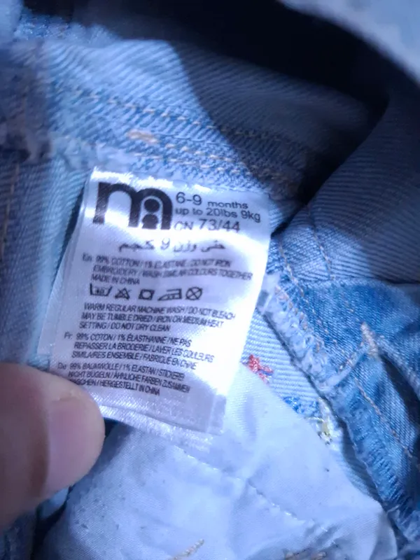 Джинсы из бренда MotherCare, Oshkosh и NoyNoy 4