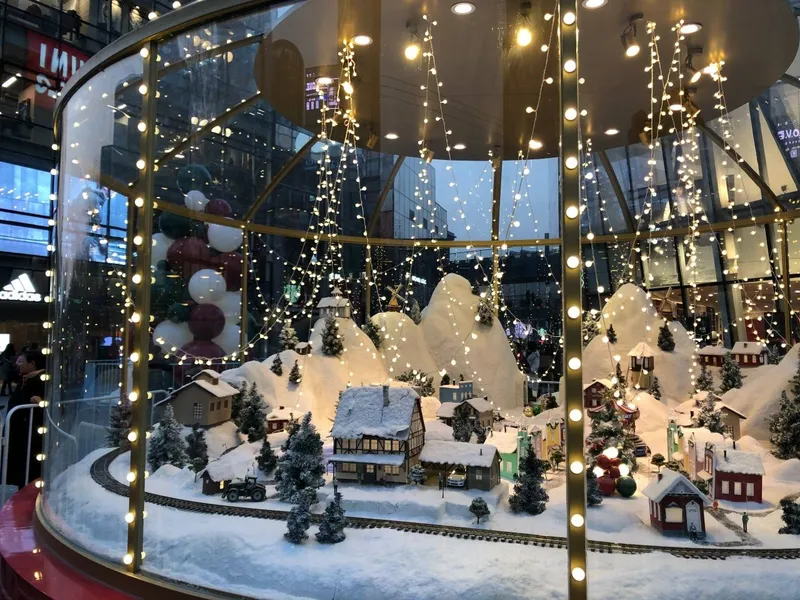 Mini City мини Город для новогодный декора — фото 2