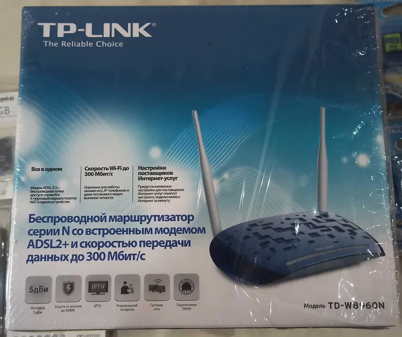 Роутер TpLink TD-W8961N и TD-W8960N — фото 1