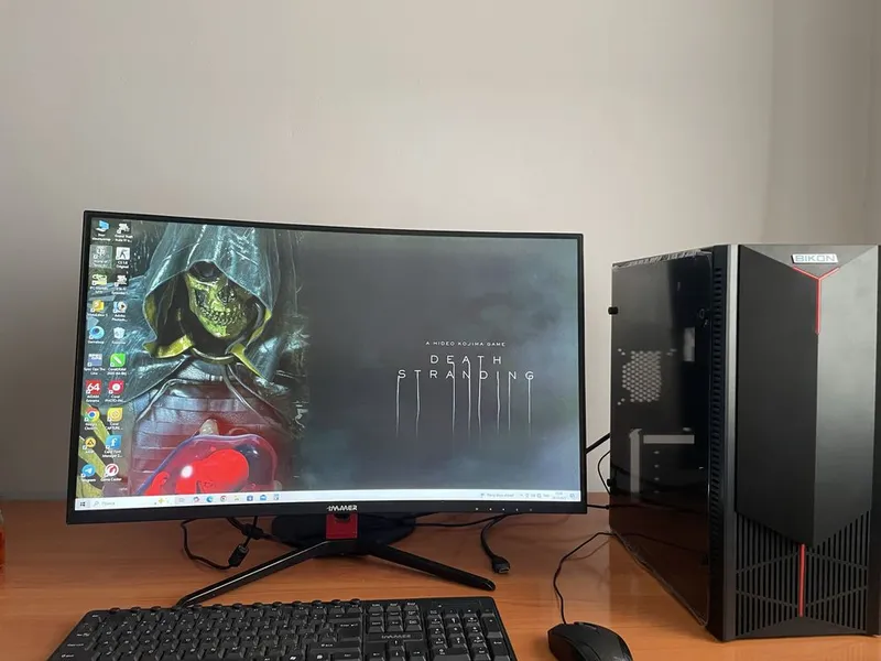 DDR 4 i 3 6100. 27 curved monitor — фото 1